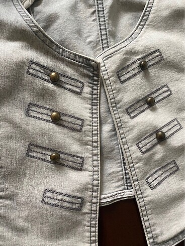 Diğer Denim yelek