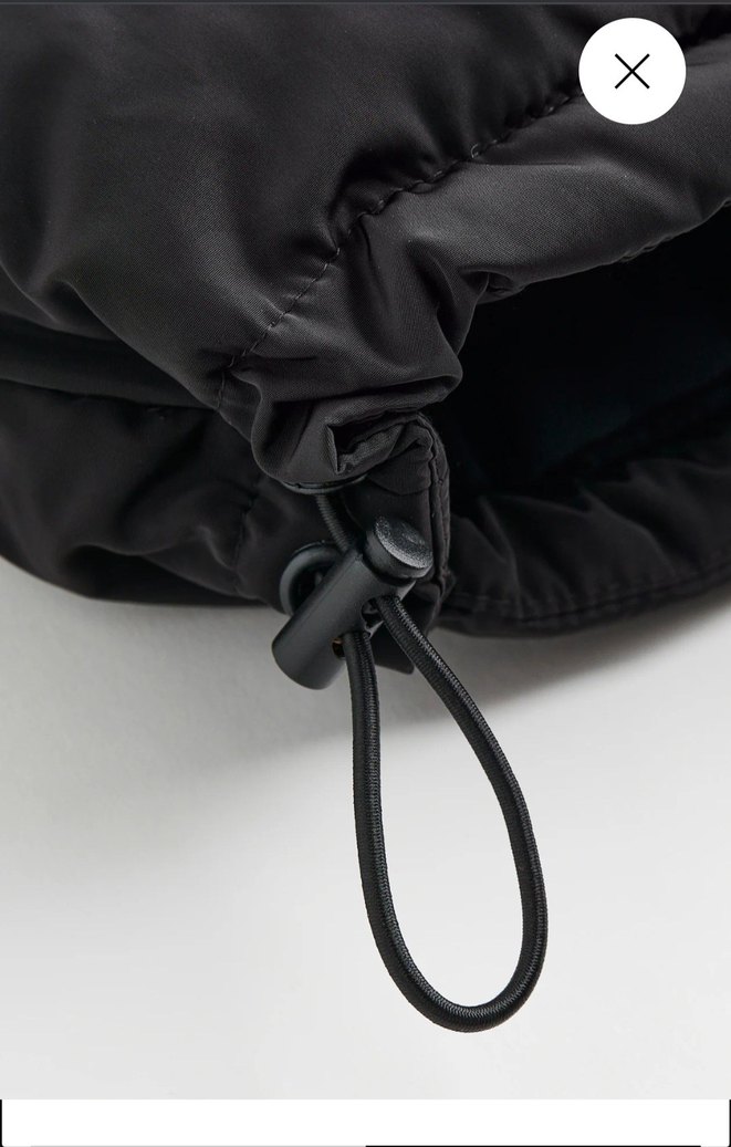 Siyah Fermuarlı Kadın Şişme Yelek - Görsel 2