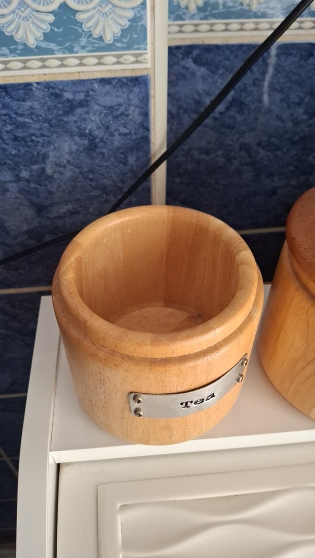 Ahşap Kapaklı Mutfak 3lü Saklama Kavanozları - Görsel 3