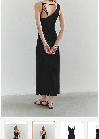 Siyah  Kadın Elbise - Görsel 2