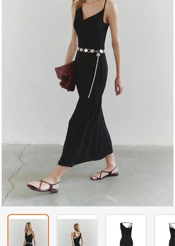 Siyah  Kadın Elbise - Görsel 3