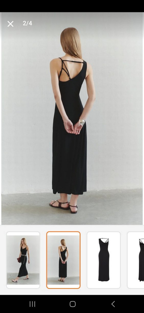 Siyah  Kadın Elbise - Görsel 2