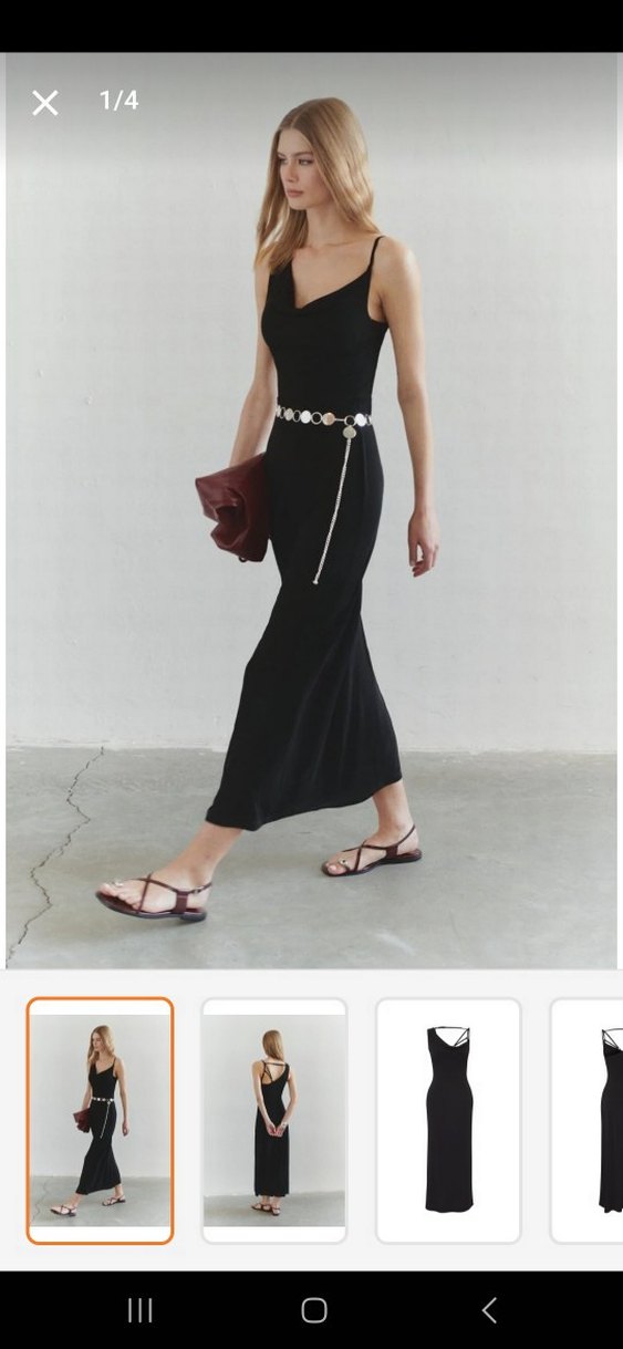 Siyah  Kadın Elbise - Görsel 3