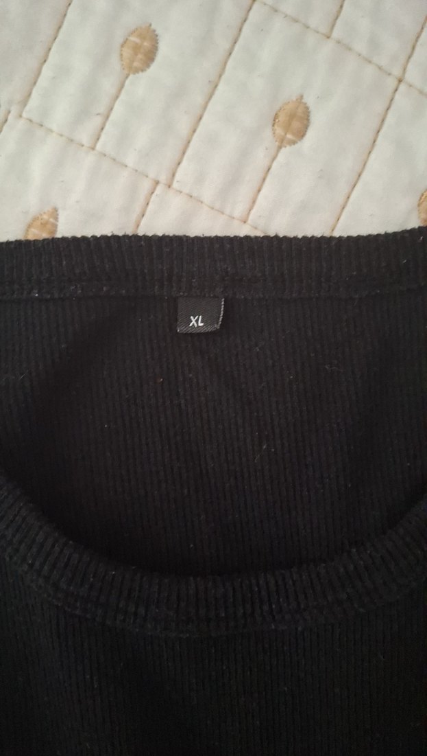 Siyah Atlet, Salaş Kesim, Bisiklet Yaka - Görsel 2