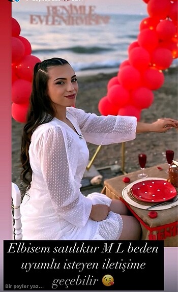 Beyaz elbise