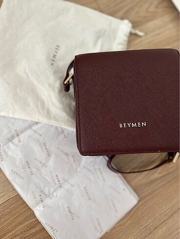  Beden Beymen Bordo askılı çanta