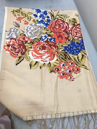 diğer Beden İpek evi desenli şal