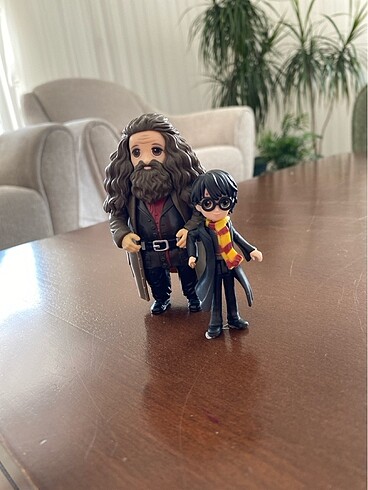 Haryy potter ve hagrid figür