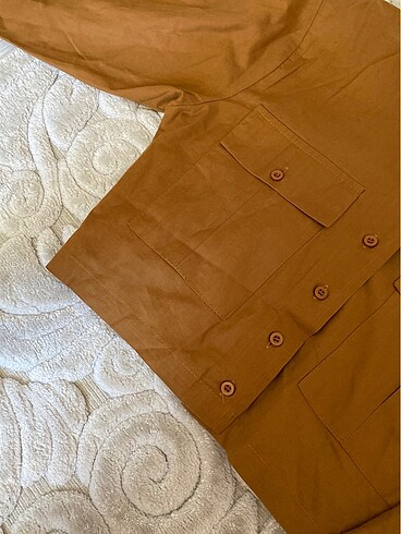 Bershka Bershka crop gömlek