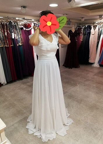 Diğer Beyaz abiye