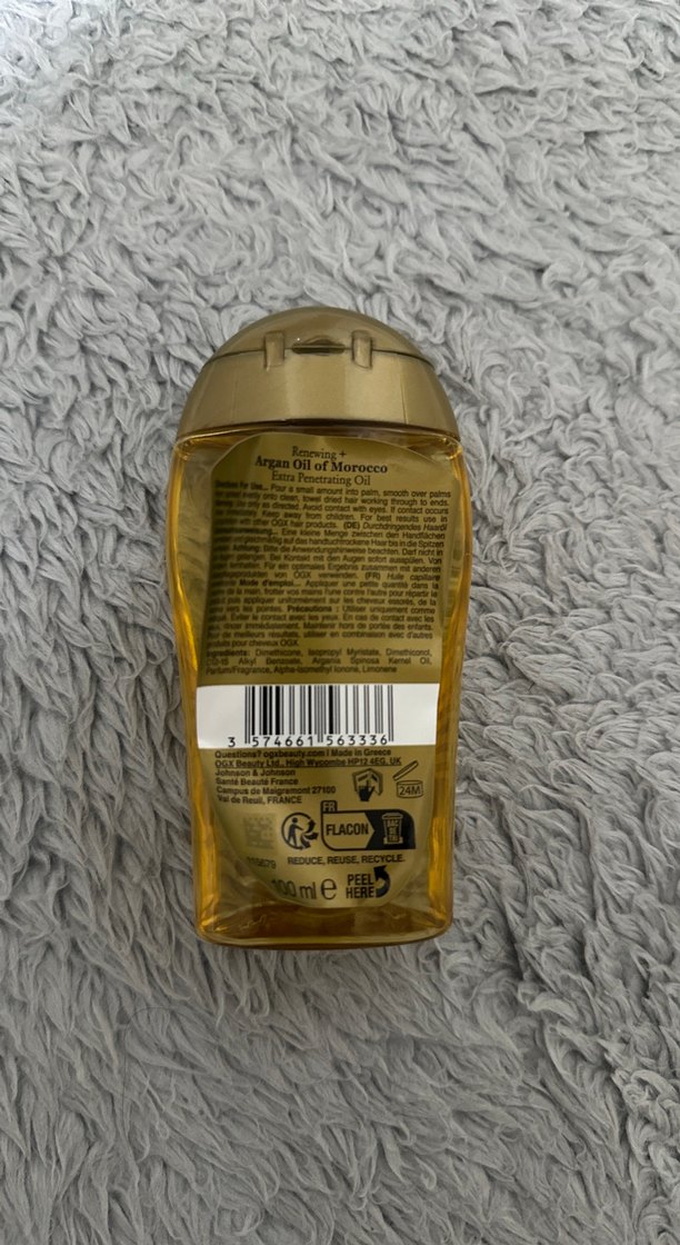 Argan Yağlı saç bakım yağ - Kuru Saçlar İçin - Görsel 2