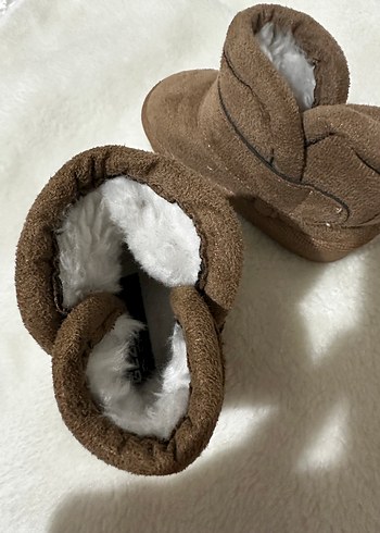 Kahverengi Süet Erkek Bebek Botları - Görsel 2