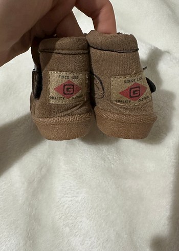 Kahverengi Süet Erkek Bebek Botları - Görsel 4