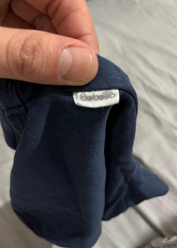 Renkli Baskılı Uzun Kollu Mavi Bebek Body - Görsel 2