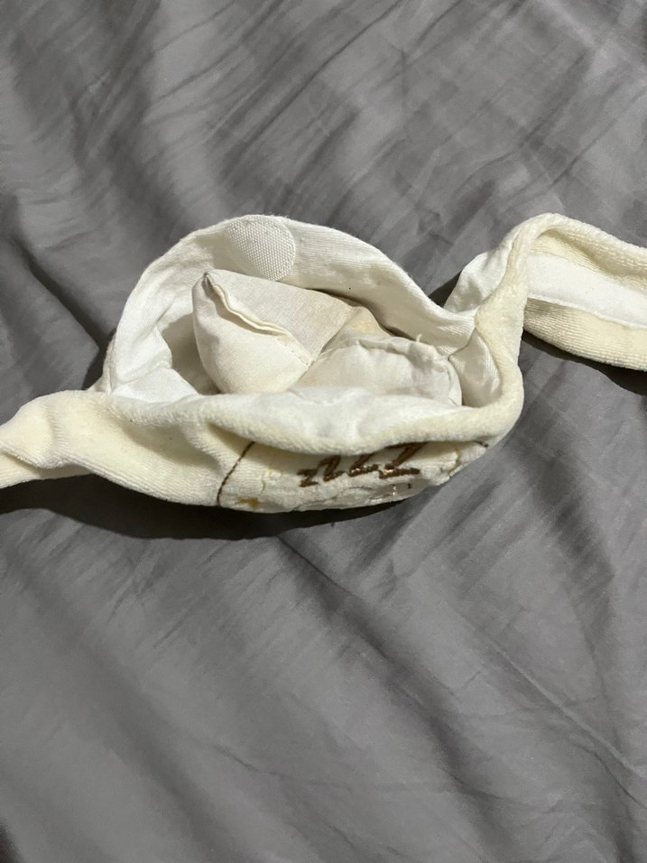 Nakışlı Beyaz kira çekirdeği kemer - Görsel 4