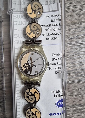Swatch Taşlı Saat