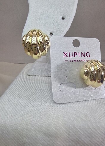 Xuping 14k Gold Renk Küpe