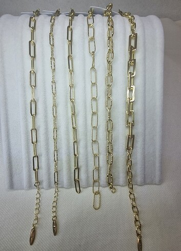  Beden altın Renk Xuping 14k Gold Renk Ataç Model Bileklikler