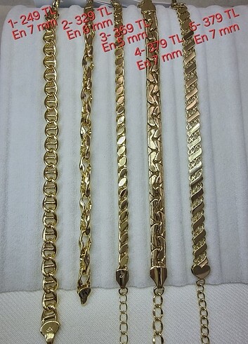 Xuping 14k Gold Renk Bileklikler