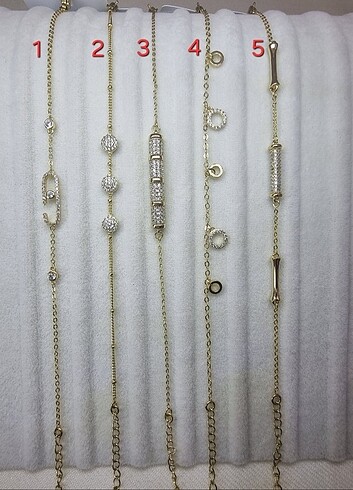 Xuping 14k Gold Renk Taşlı Bileklikler