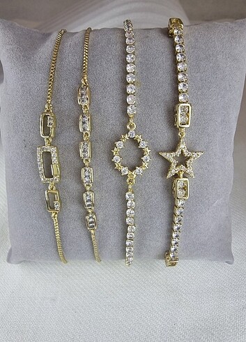 Beden altın Renk Xuping 14k Gold Renk Asansörlü Bileklikler