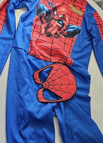 Zara spiderman kostüm yeni örümcek adam kostüm maskeli