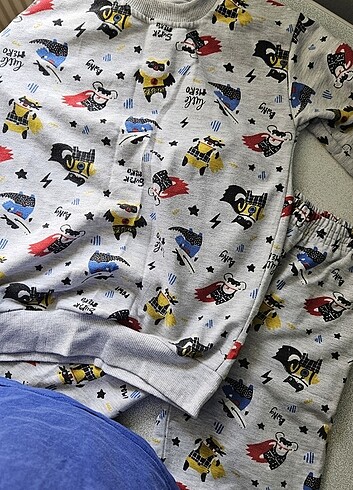 Zara çocuk pijama takımı