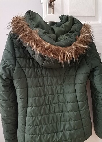 xl Beden haki Renk Bayan mont