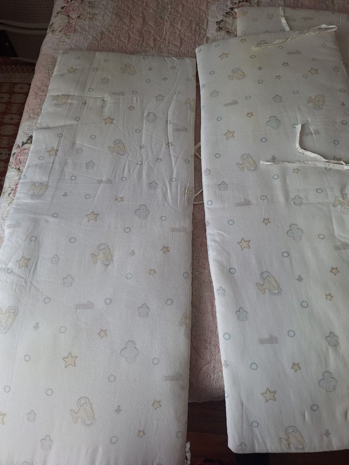 3 parça bebek beşik kenar koruyucu - Görsel 2