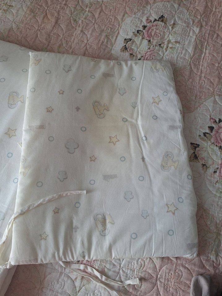 3 parça bebek beşik kenar koruyucu - Görsel 4