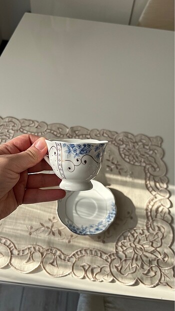  Beden 2 kişilik kahve fincanı 