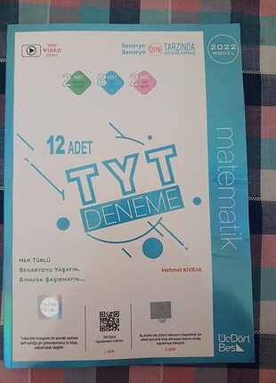 TYT 345 Yayınları Matematik Denemeleri 2022