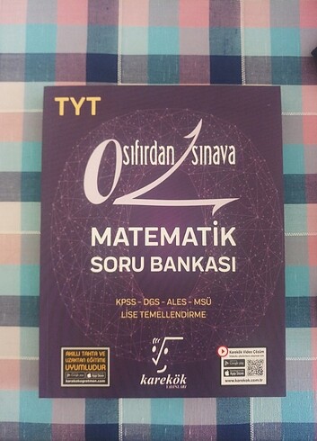 Karekök Yayınları Sıfırdan Sınava Tyt Matematik Soru Bankası