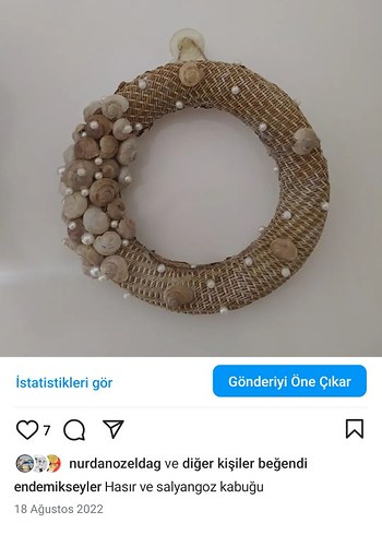 çeşitli el yapımı süsler