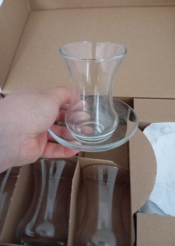 Cam Çay Bardağı Seti - Görsel 2