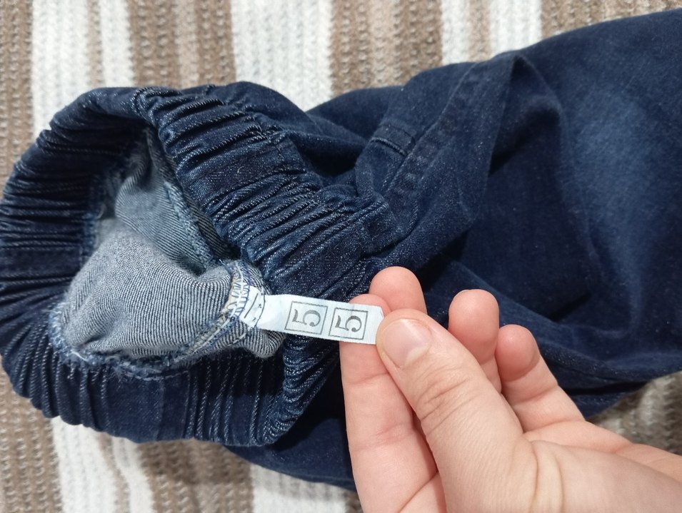 Erkek Çocuk Mavi Denim Pantolon - Görsel 3