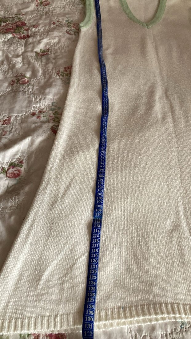 V Yaka Bej Yeşil renklerde  Triko Midi Elbise Süveter - Görsel 5