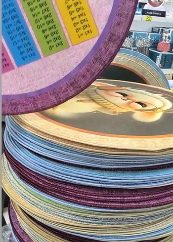 Çocuklar için renkli kahverengi paspaslar - Görsel 6