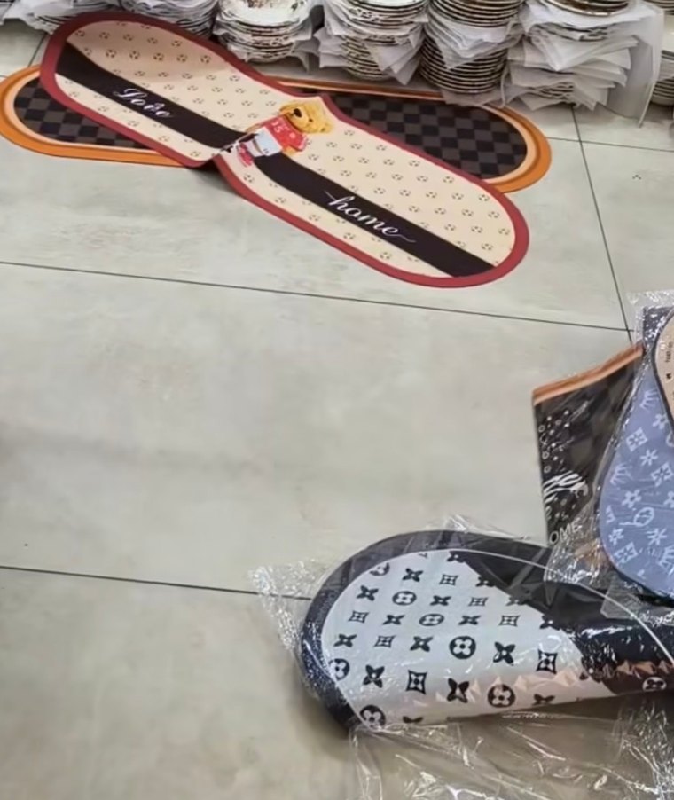 Çocuklar için renkli kahverengi paspaslar - Görsel 5