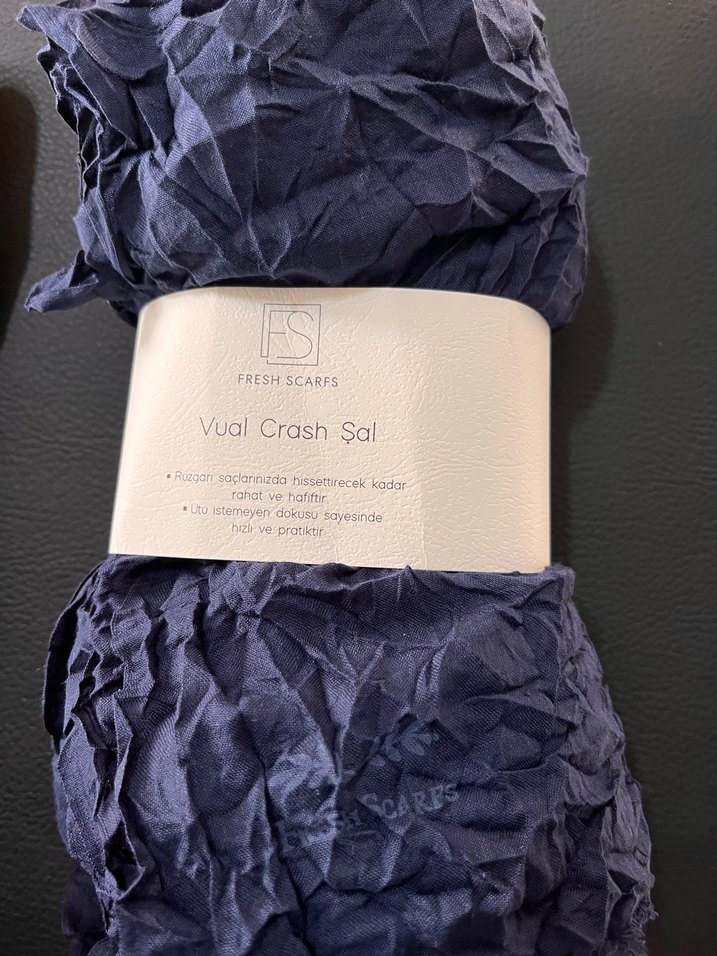 ADET FİYATIDIR Fresh scarfs  Vual Crash Kadın Şal - Görsel 2