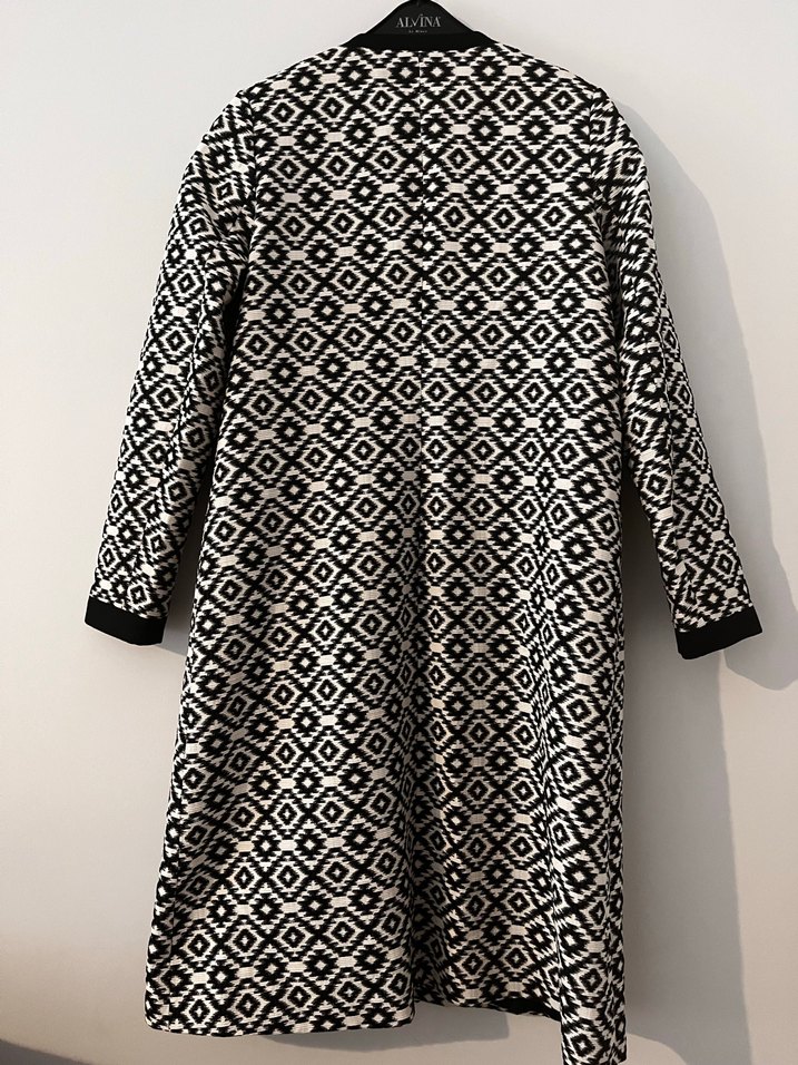 Kayra Astarlı Uzun Ceket Kap - Görsel 4