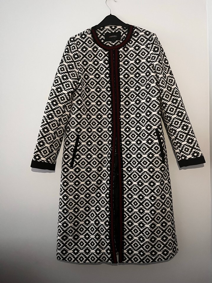 Kayra Astarlı Uzun Ceket Kap - Görsel 2