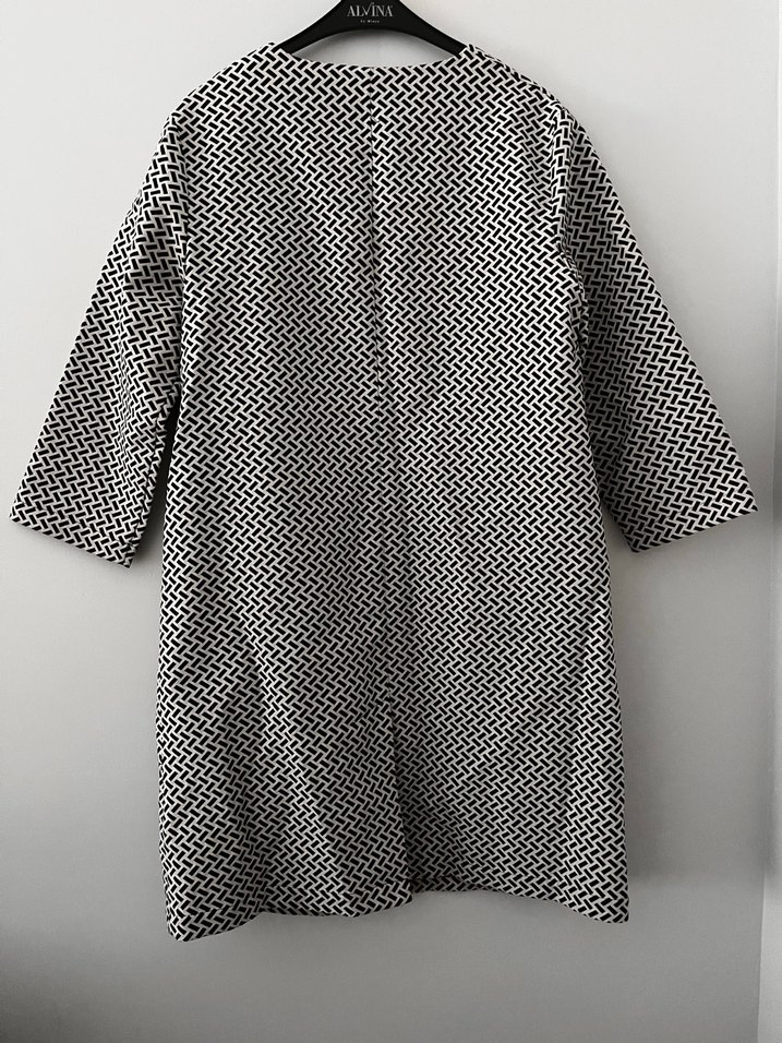 Boyner Gizli Düğmeli Kadın Ceket Kap - Görsel 5