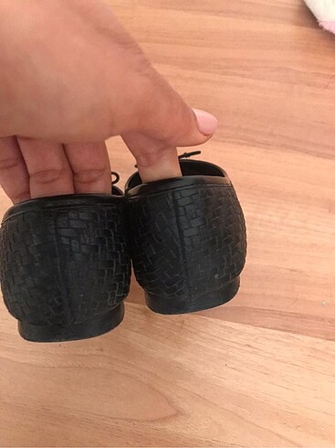 38 Beden siyah Renk Zara babet