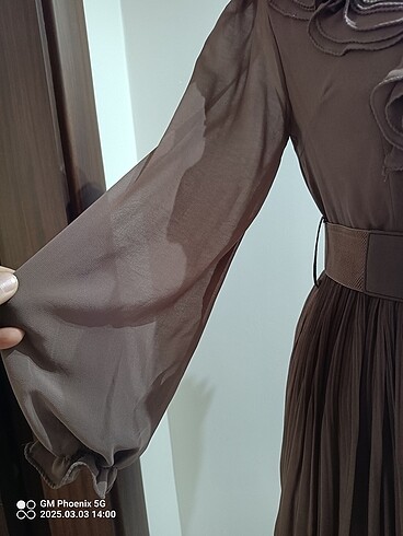 Şifon elbise - Görsel 5