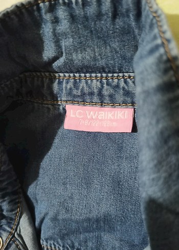 kot gömlek kız çocuk çıtçıt detaylı 7/8 yaş - Görsel 3