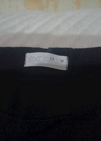 Siyah Fermuarlı kız cocuk Dar Kesim tayt - Görsel 3