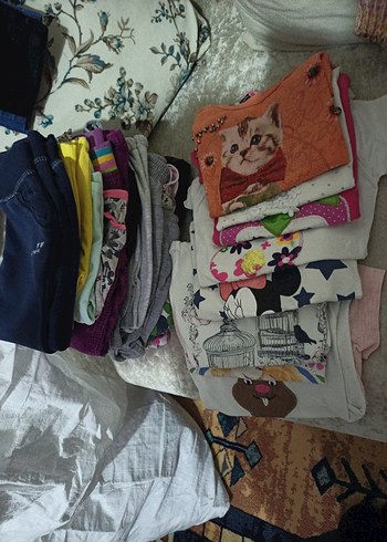 Kız Çocuk Gri Ekose Desenli Uzun Kollu Elbise - Görsel 2