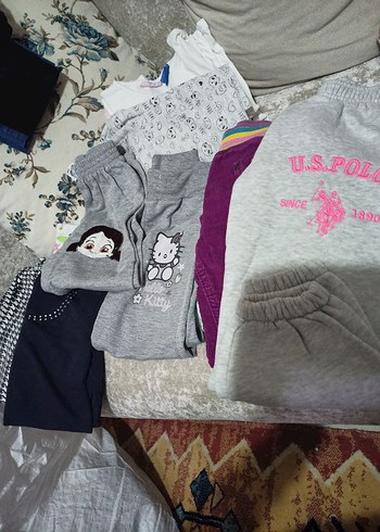 Kız Çocuk Gri Ekose Desenli Uzun Kollu Elbise - Görsel 16