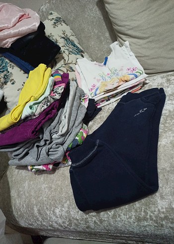 LC Waiki kız Çocuk Mavi Eşofman Altı - Görsel 5